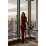 Lacivert-Turuncu-Kırmızı